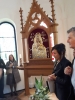 Konferencijos organizatorių ir dalyvių apsilankymas Birutės kalno koplyčioje.
