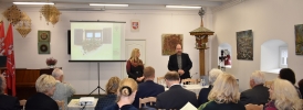 Posėdžiui vadovavo EKGT pirmininkė Dalia Urbanavičienė ir EKGT pirmininkės pavaduotojas Jonas Rudzinskas
